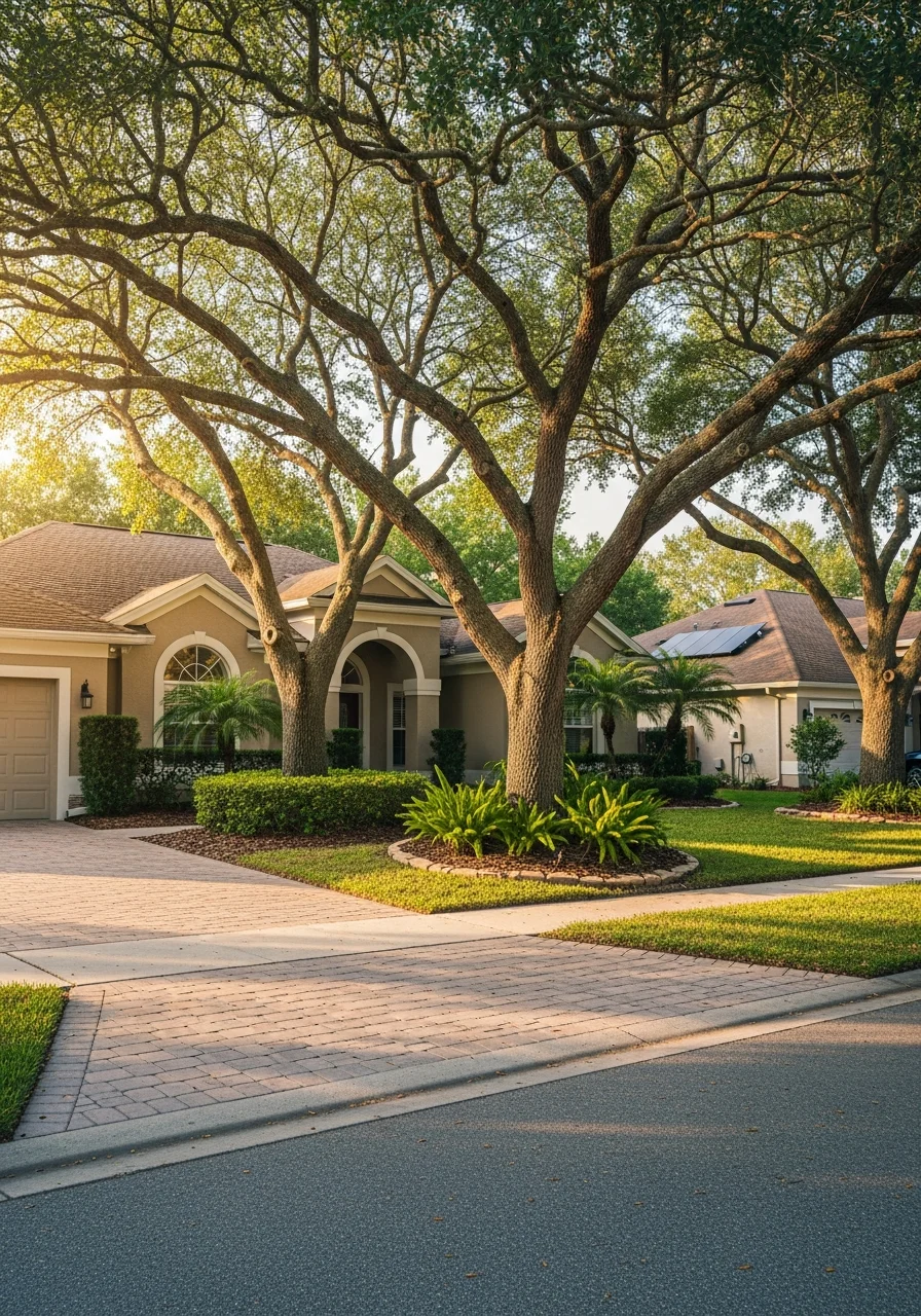 Altamonte Springs home exterior showing quality workmanship and neighborhood setting.