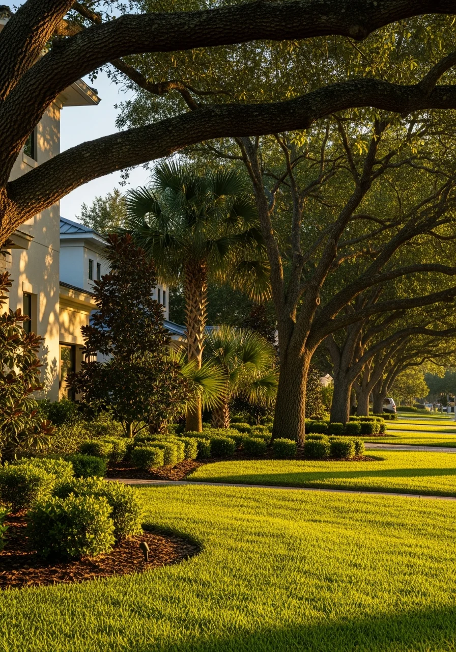 Contemporary Conway home exterior with updated finishes and modern design elements.